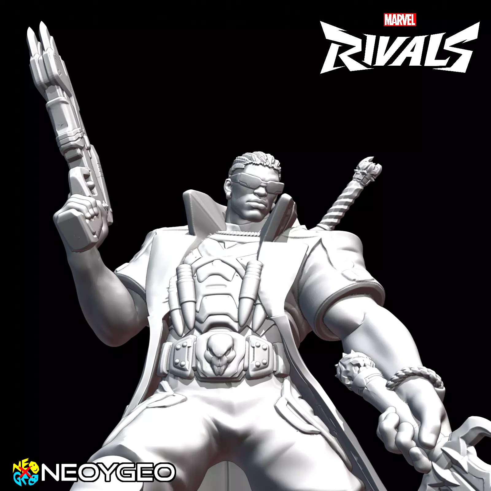 BLADE - MARVEL RIVALS 3D print model_1