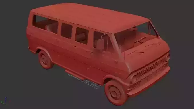 F E series Mk2 Econoline Club Wagon 1971