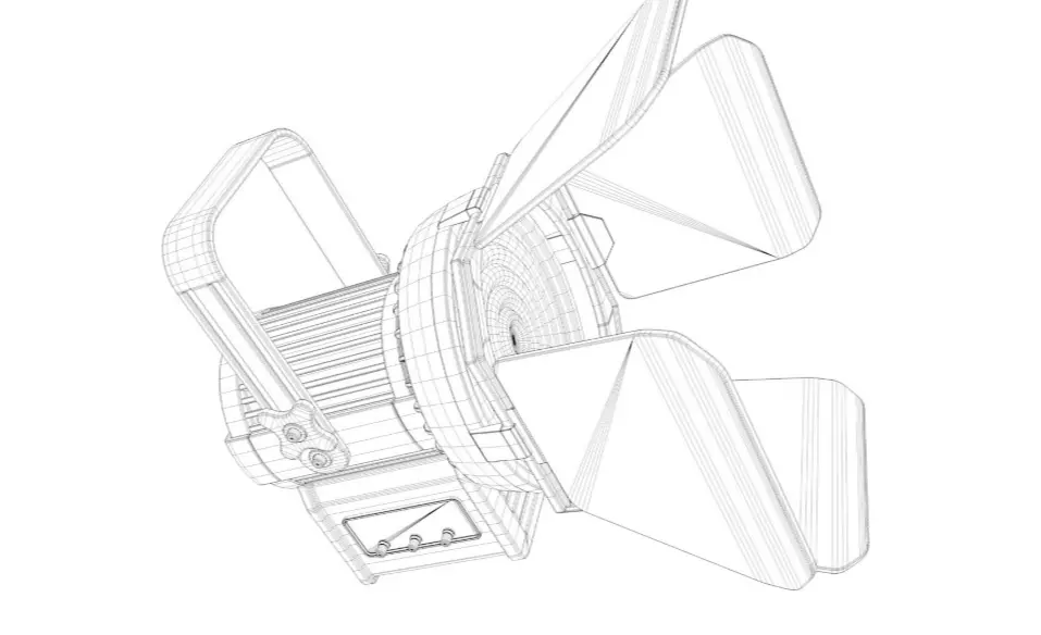 Detailed Stage Ligh 3D model_6