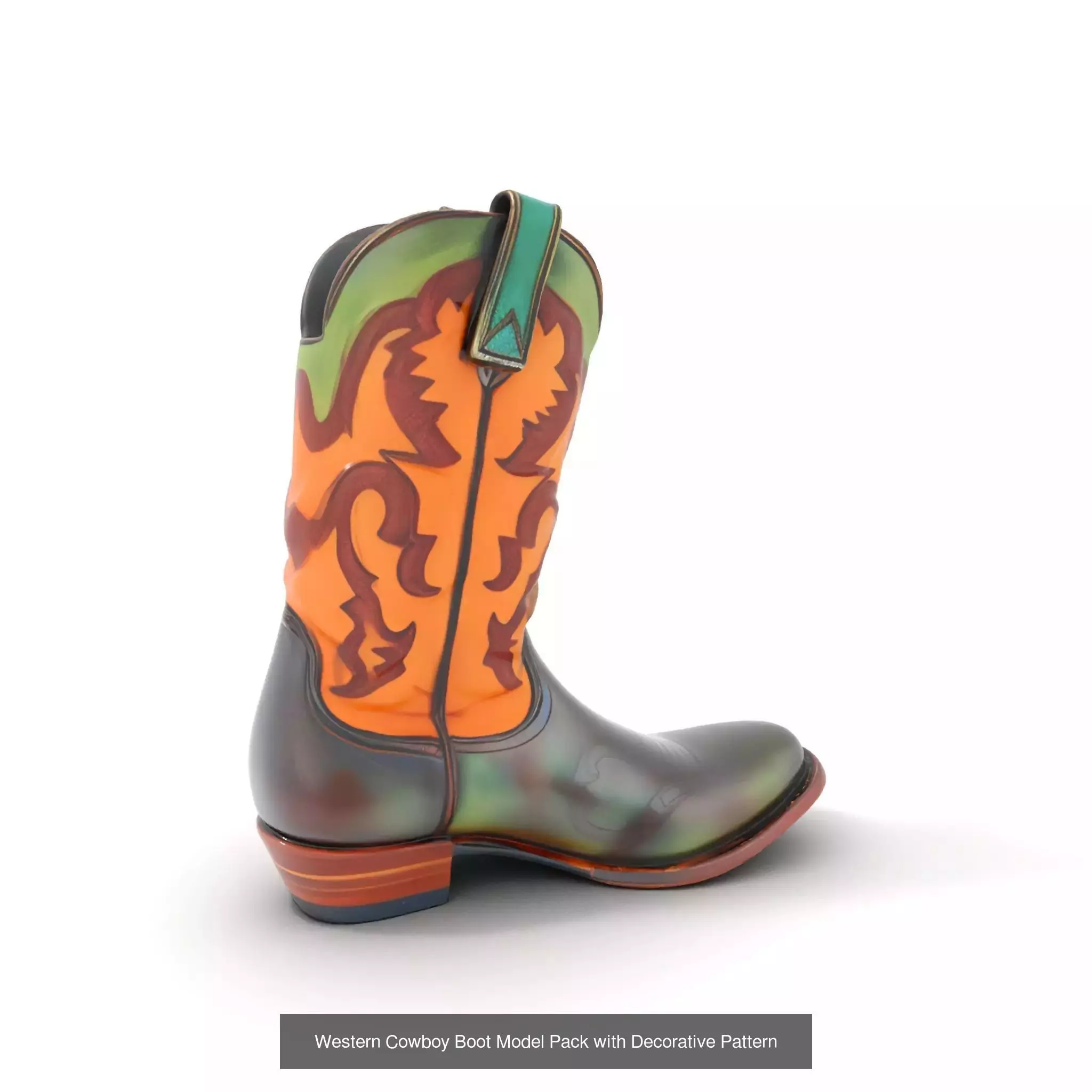 Western Boot Models Collection _37