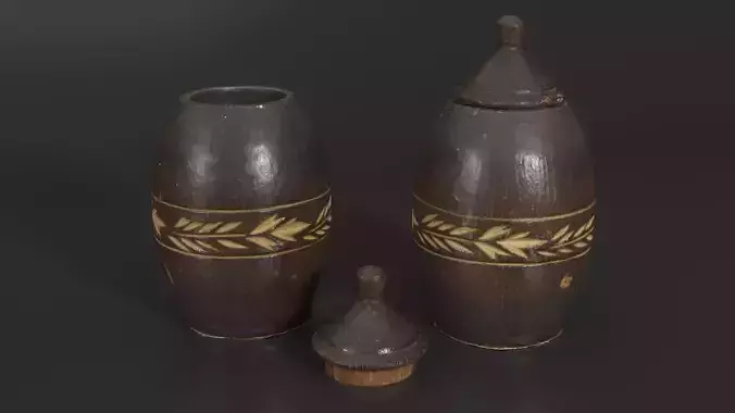 Wooden Storage Container