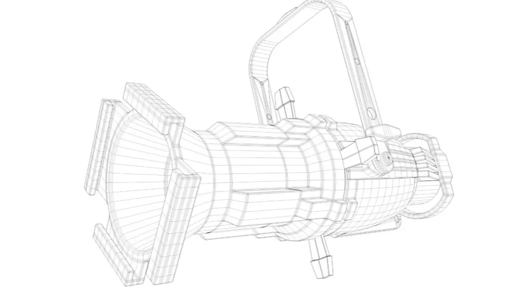 Stage Light 3D model_6
