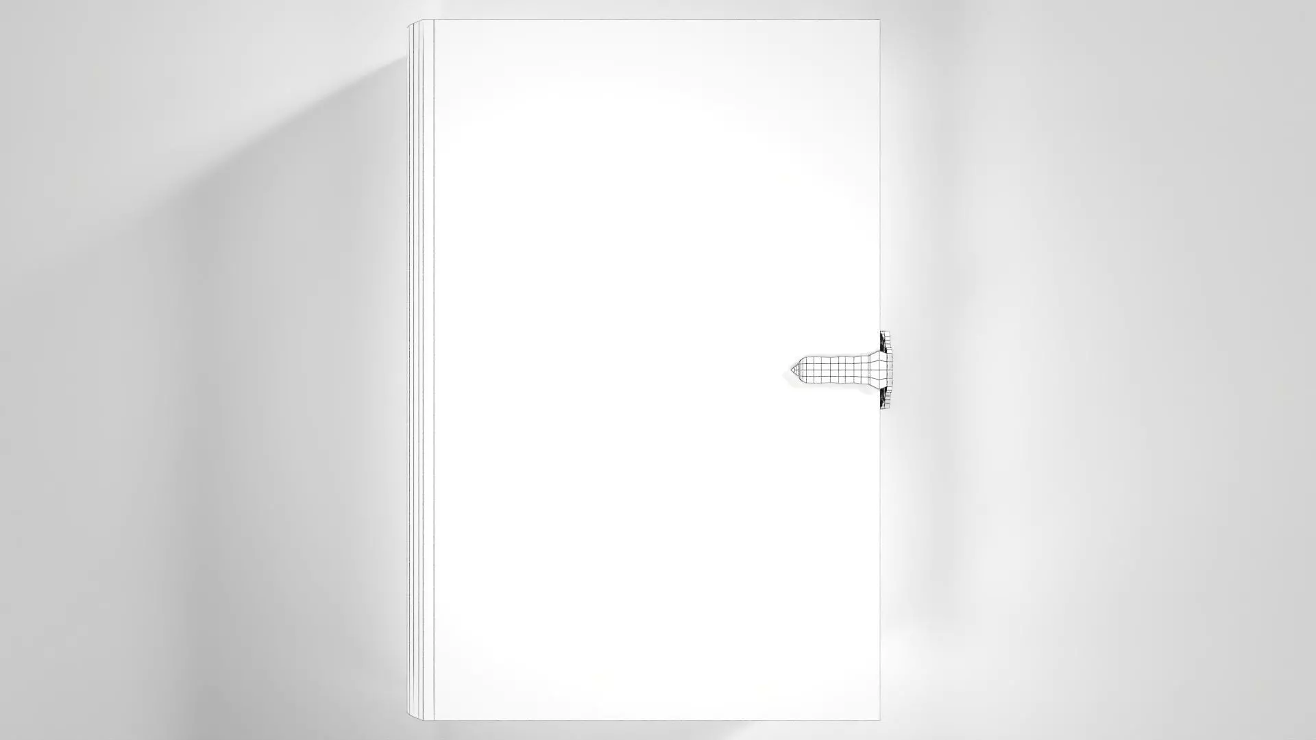 Magic Spell Book Low-poly 3D model_5