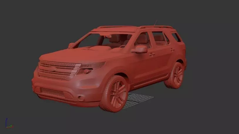 F Explorer 2011 3D print model_1
