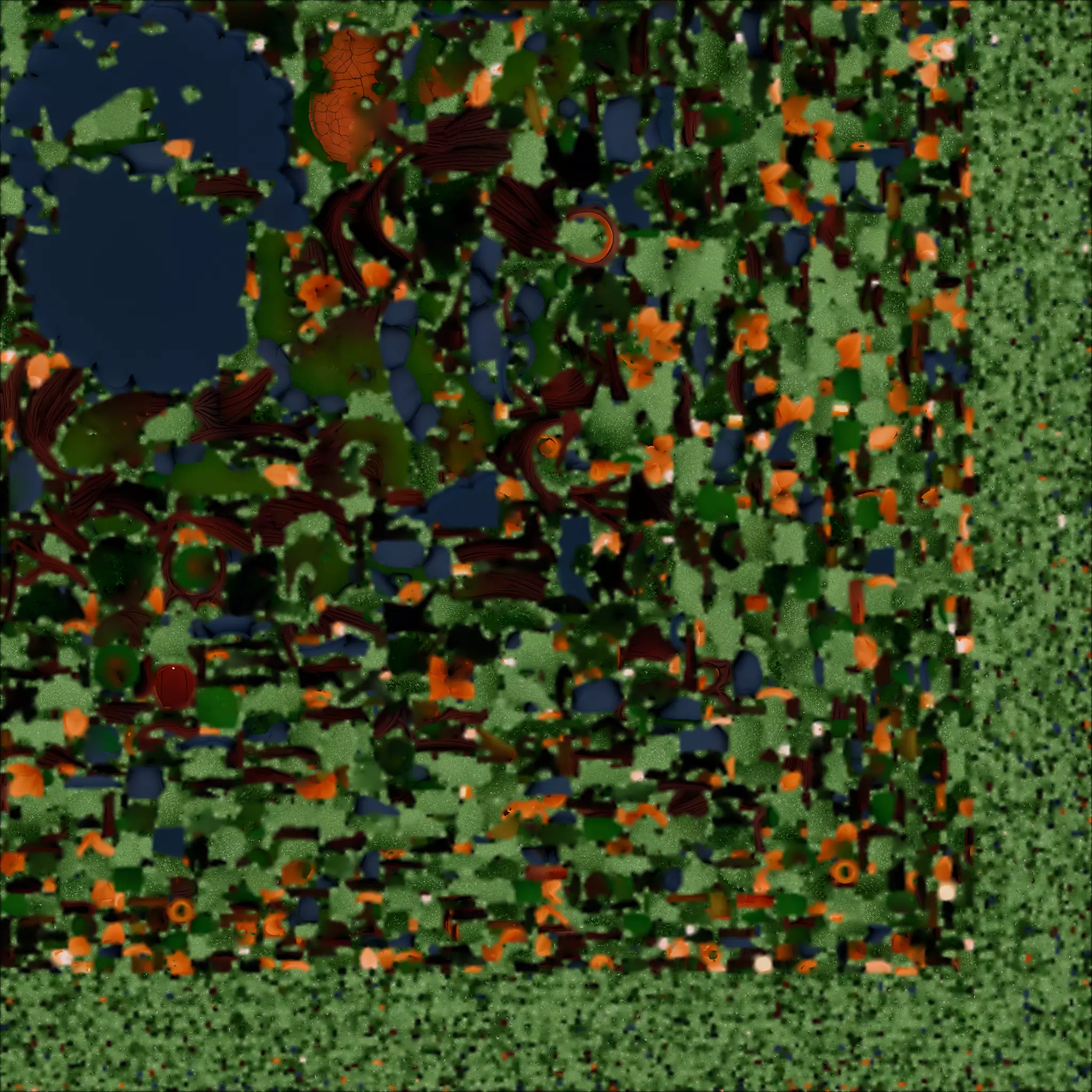 Magical Enchanted Treehouse 3D Masterpiece Low-poly 3D model_1