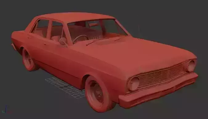 F Falcon AU Mk2 XT sedan 1968