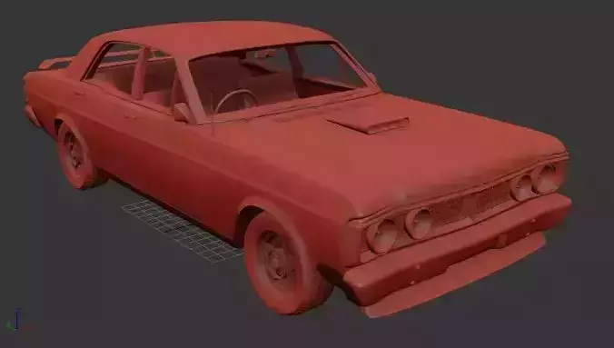 F Falcon AU Mk2f XY GT HO 1971