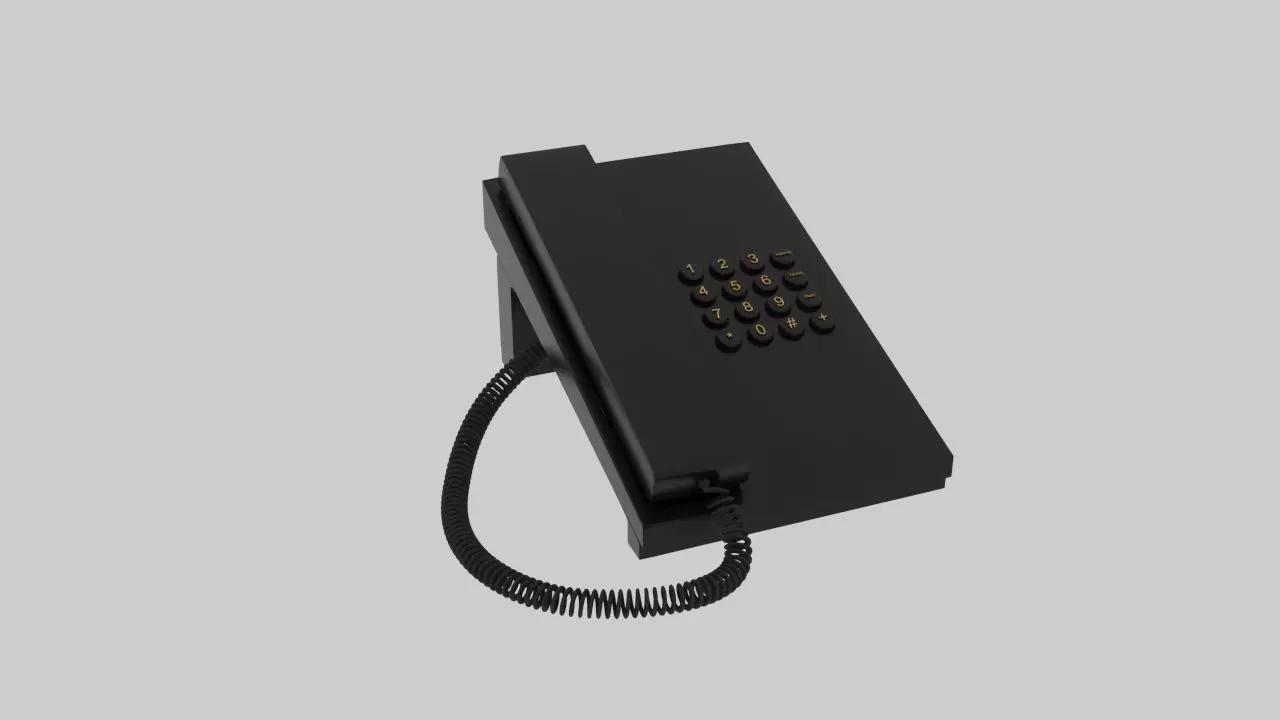 Minimalist Phone Stand 3D print model_0