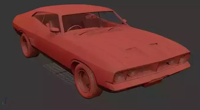 F Falcon AU Mk3 XB GT Coupe 1973