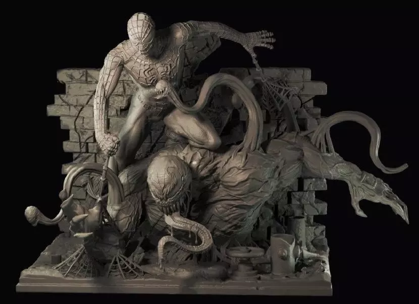 Spiderman 3D print model