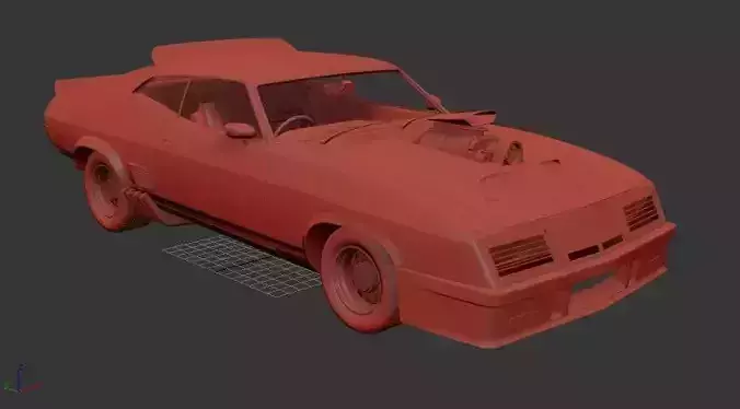 F Falcon AU Mk3 XB GT Coupe Interceptor Mad Max 1979