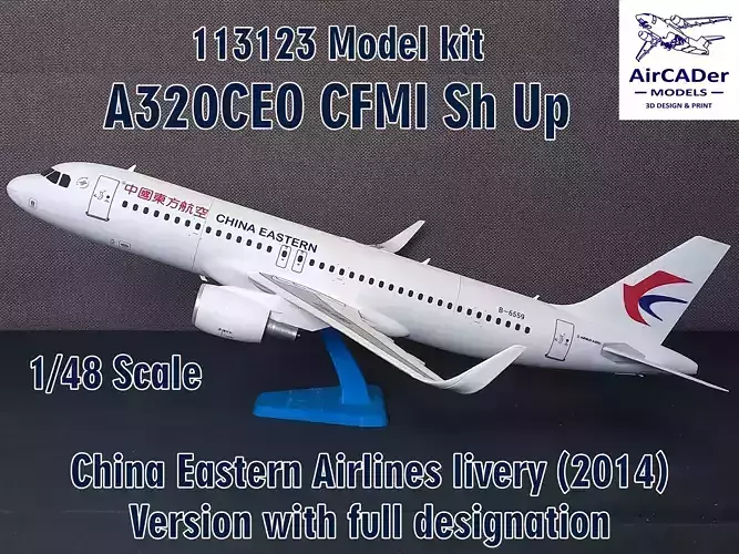 113123 Model kit Airbus A320CEO CFMI Sh Up 3D print model