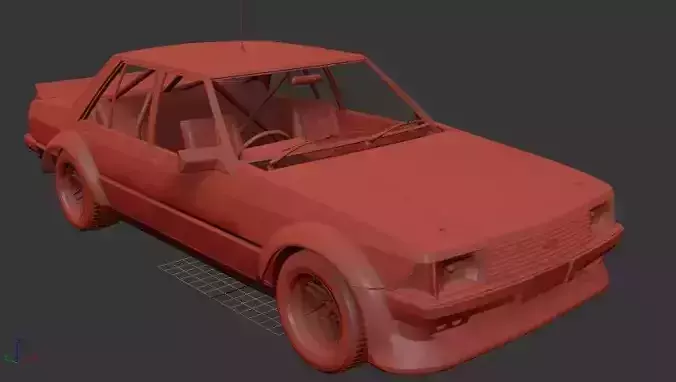 F Falcon AU Mk4 XD Tru Blu 1981