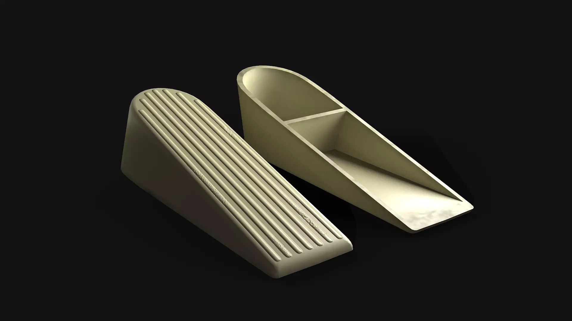 Door Stoppers Free low-poly 3D model_3