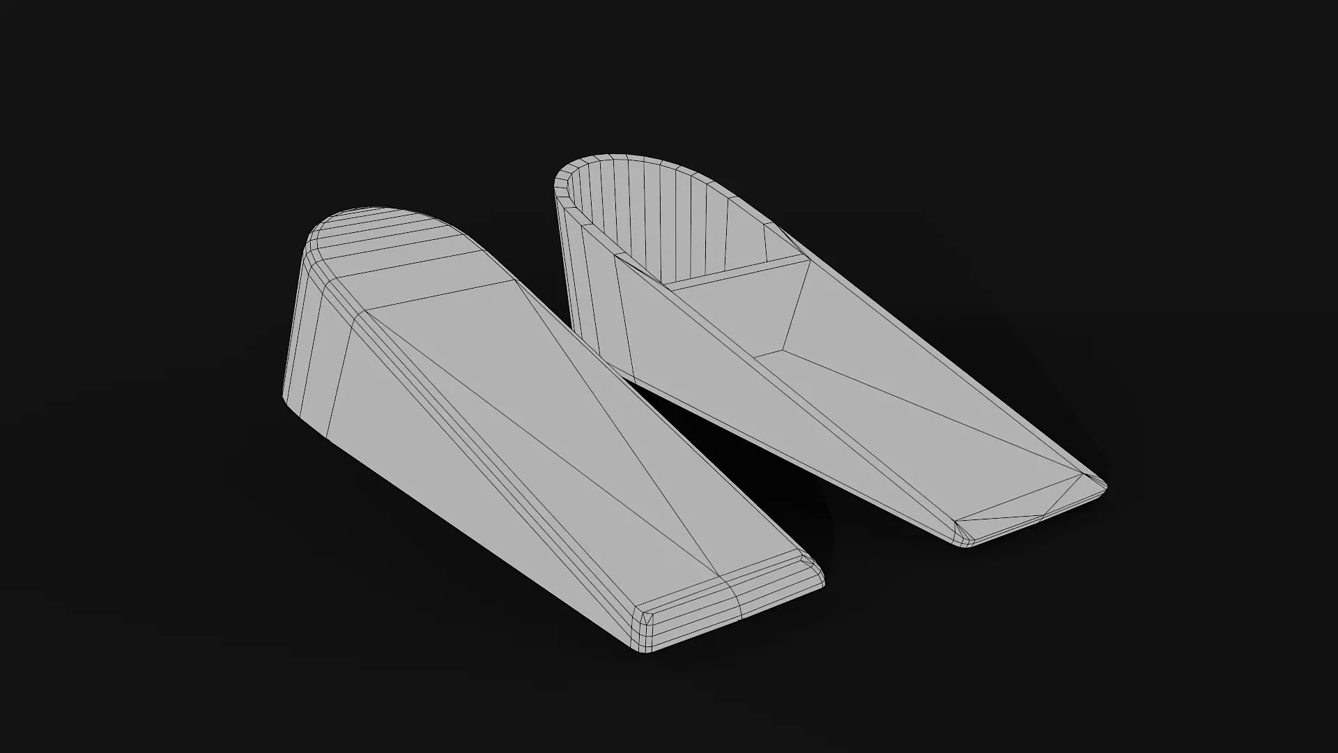 Door Stoppers Free low-poly 3D model_4