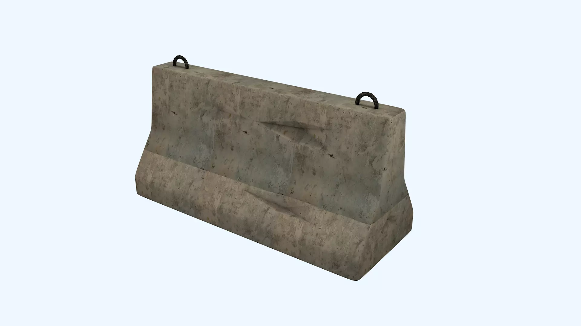 Road Blocker 3D model_5