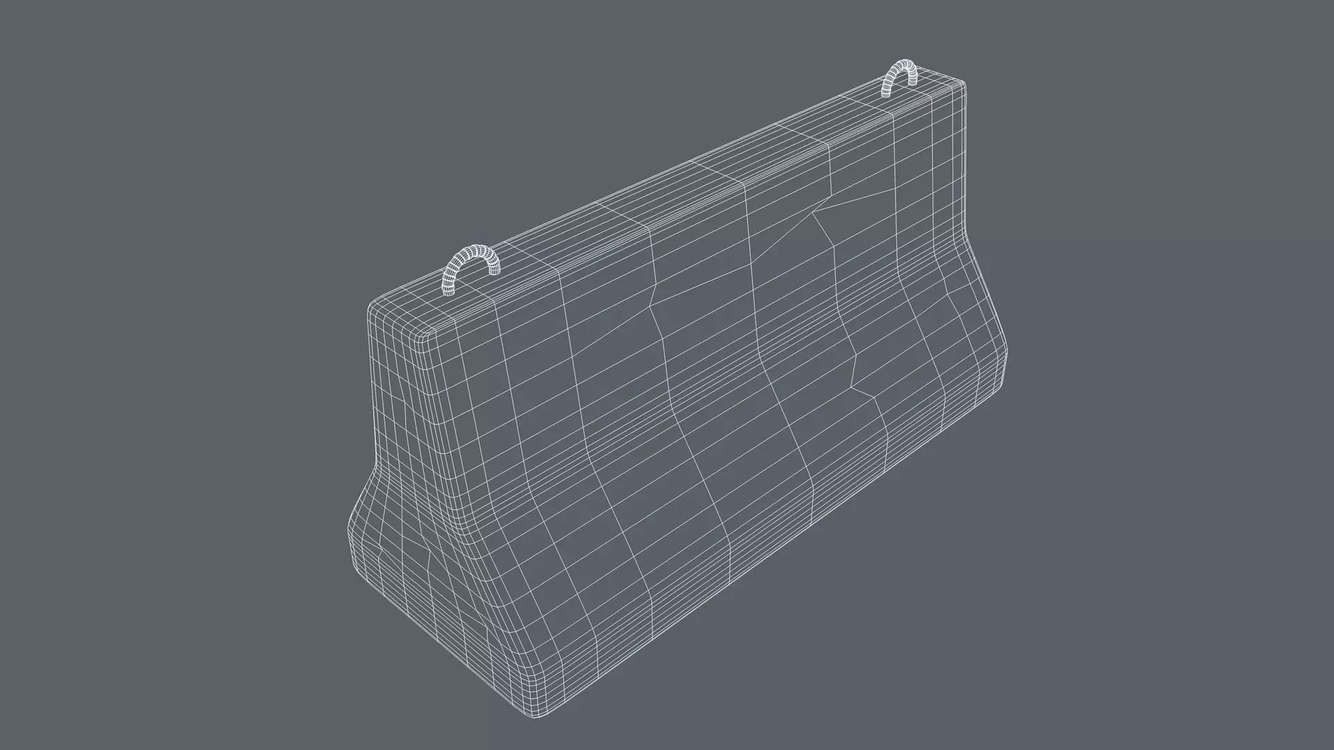 Road Blocker 3D model_15