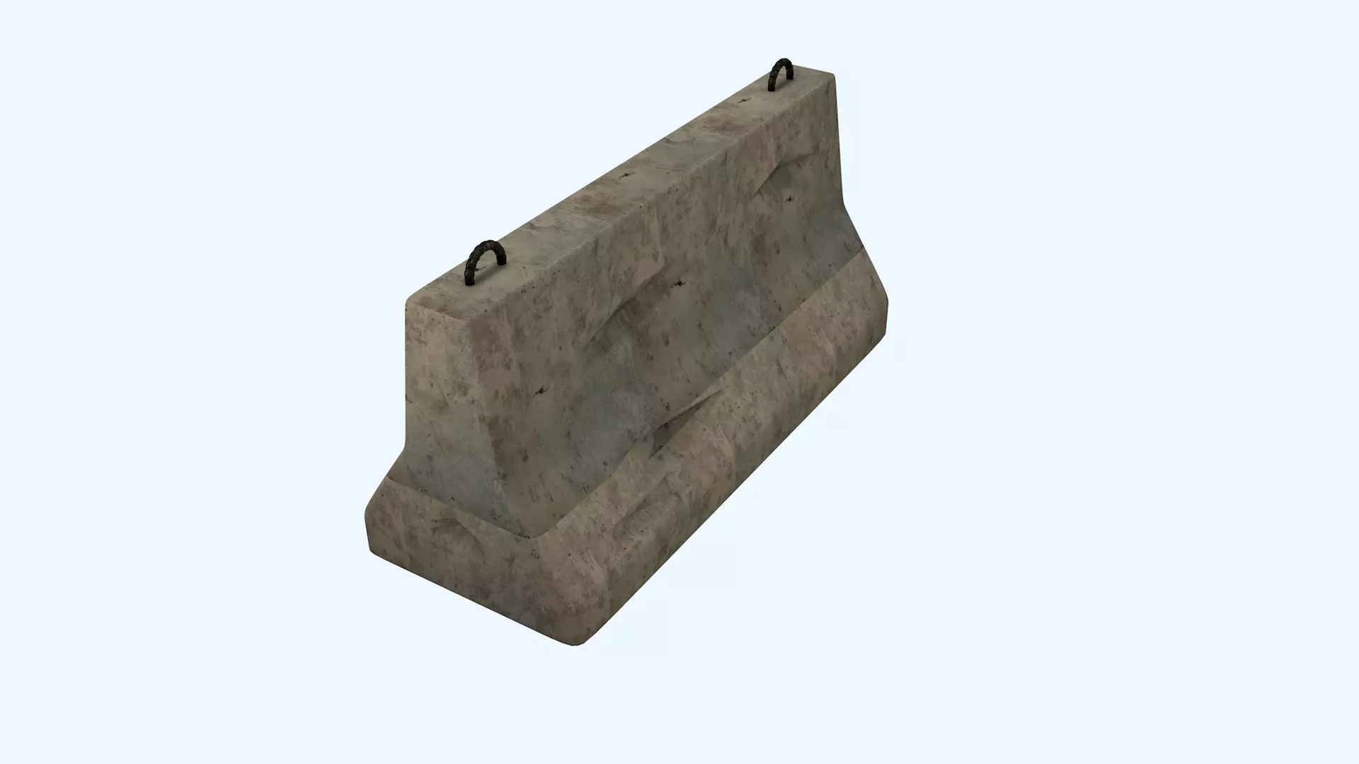 Road Blocker 3D model_3