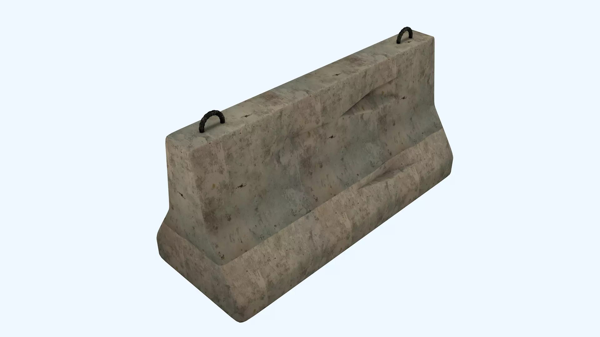 Road Blocker 3D model_7