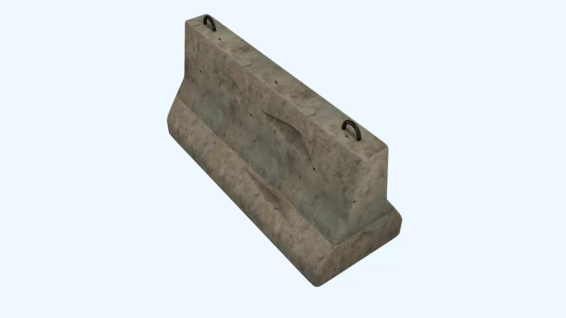 Road Blocker 3D model_6