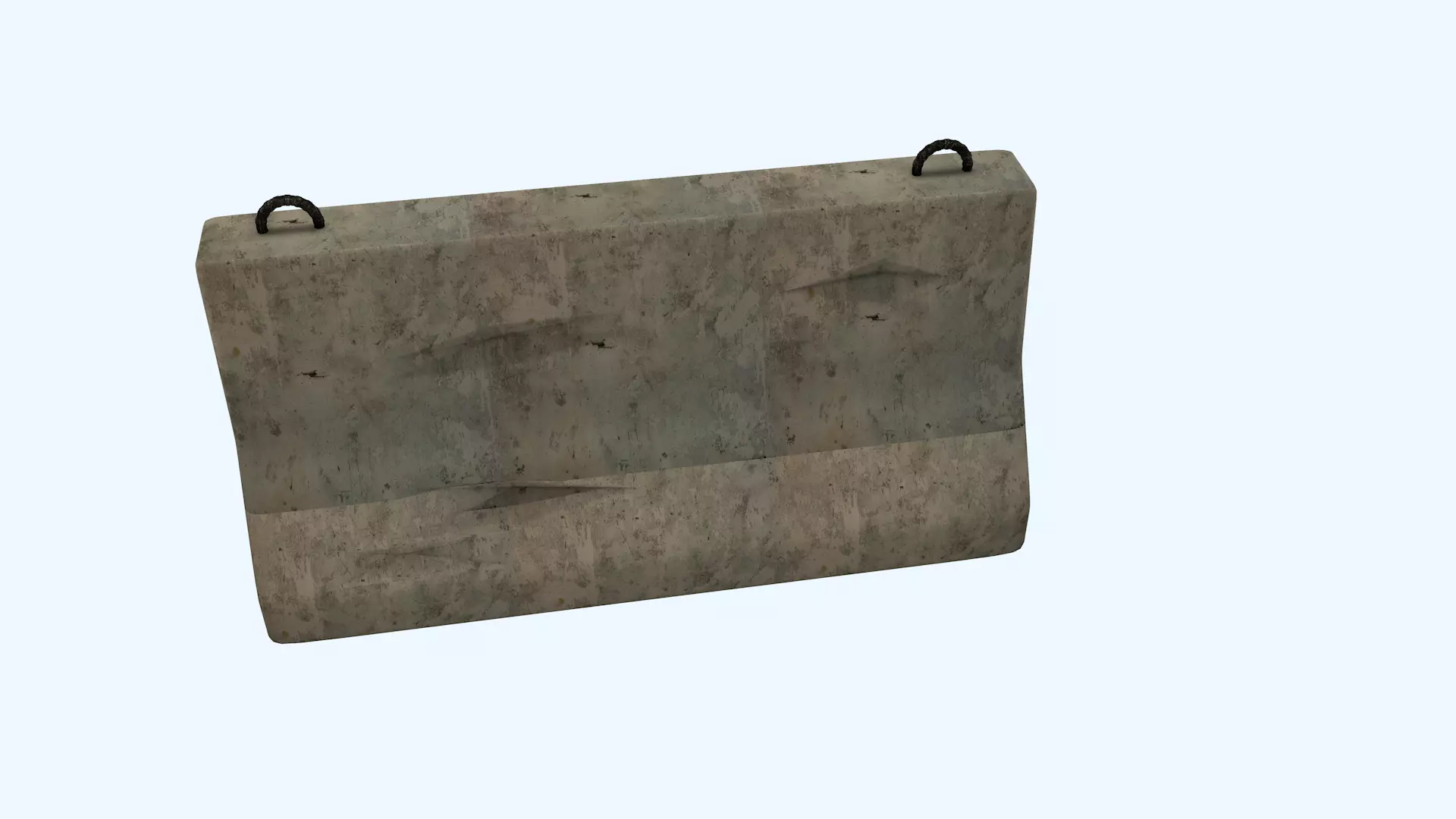 Road Blocker 3D model_2