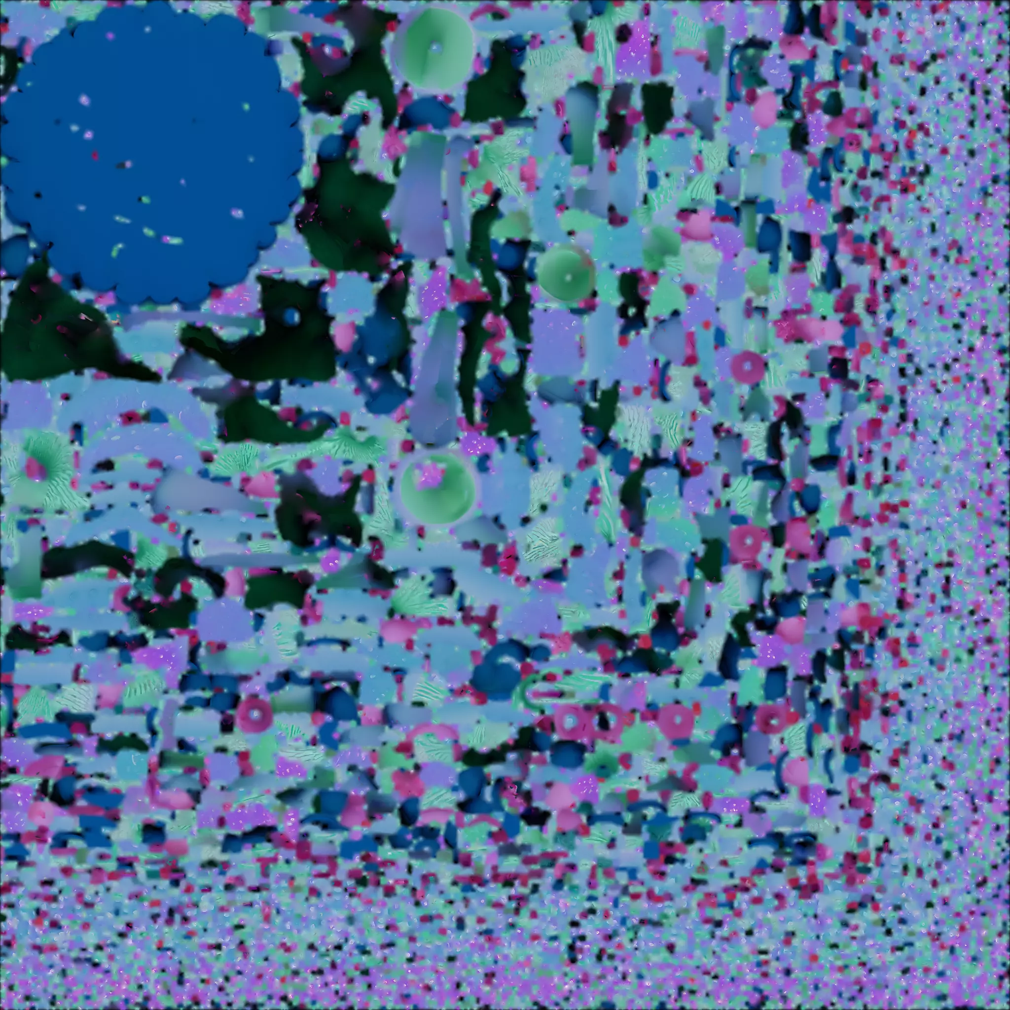 Radiant Mushroom Haven Island 3D Enchantment Low-poly 3D model_1