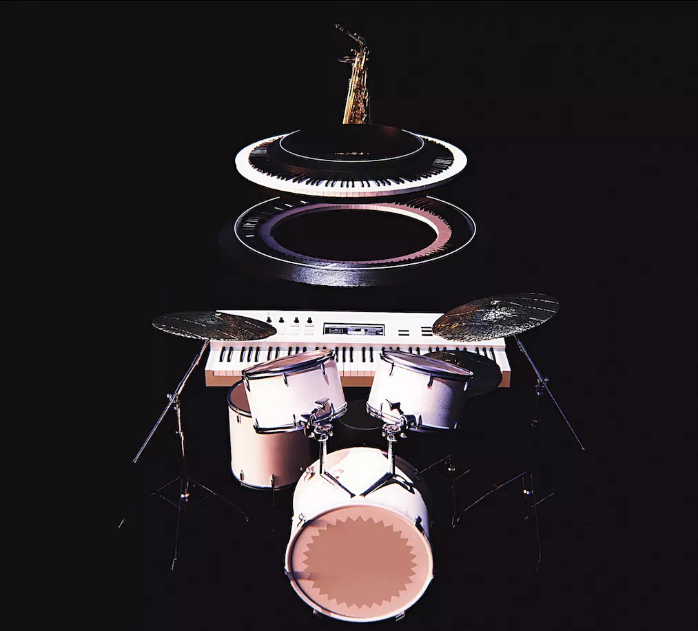 Instrument bundle 3D model_0