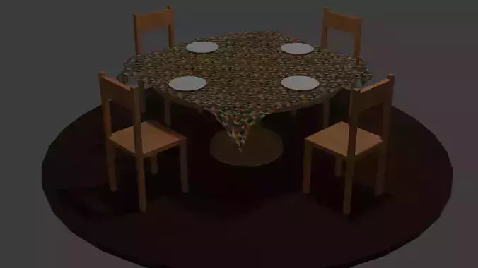 Mesa de Janta 3D