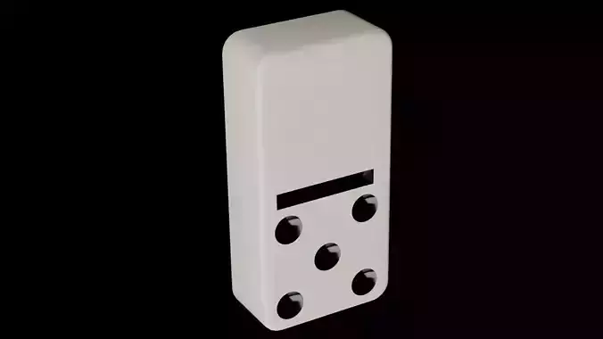 ivory domino piece 6