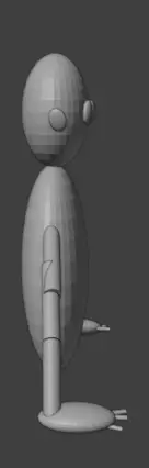 Gangsta Low-poly 3D model_3