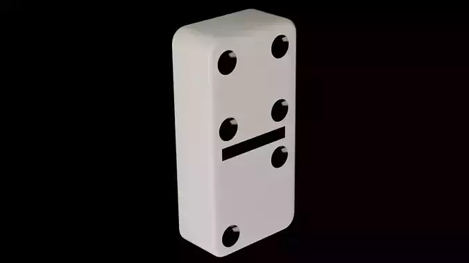 ivory domino piece 16