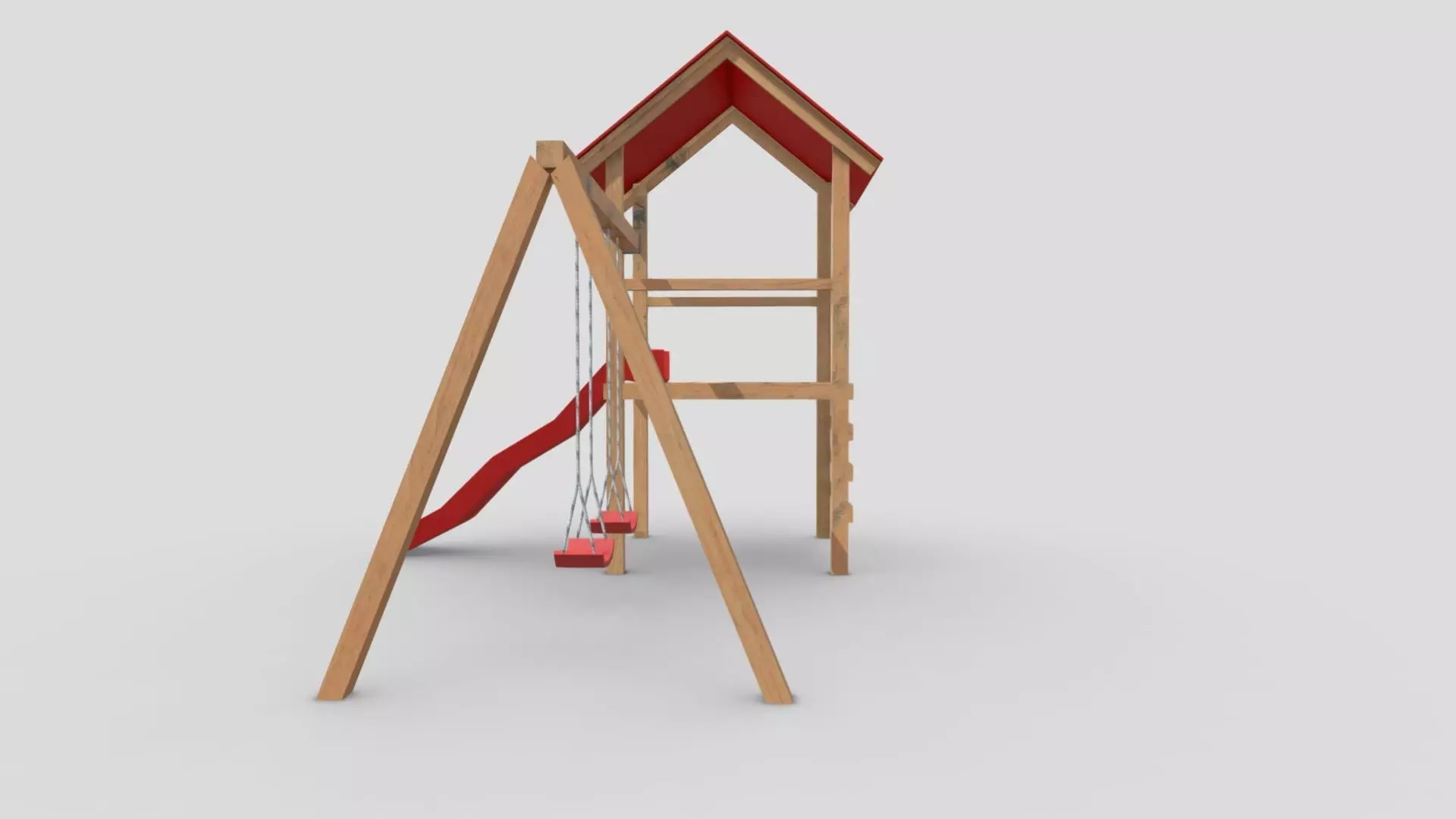 Playground Free low-poly 3D model_7