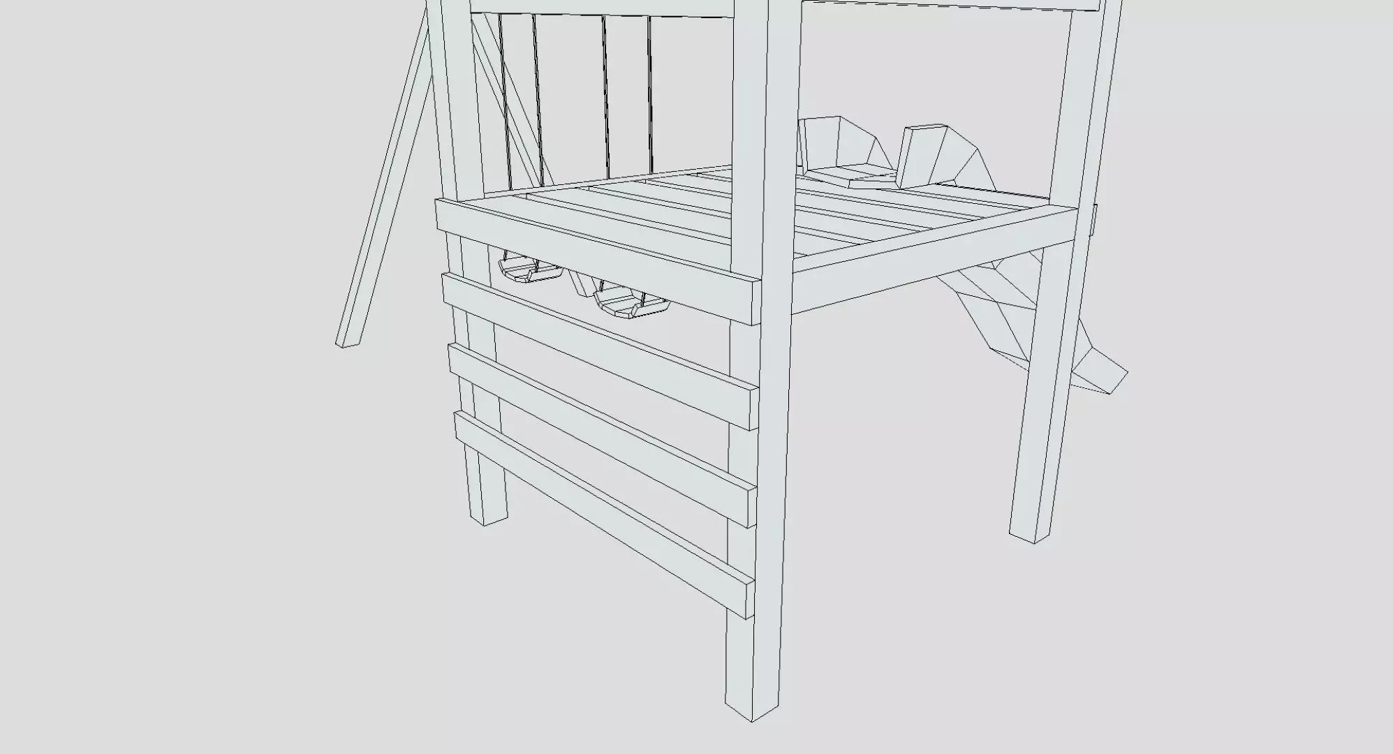 Playground Free low-poly 3D model_12