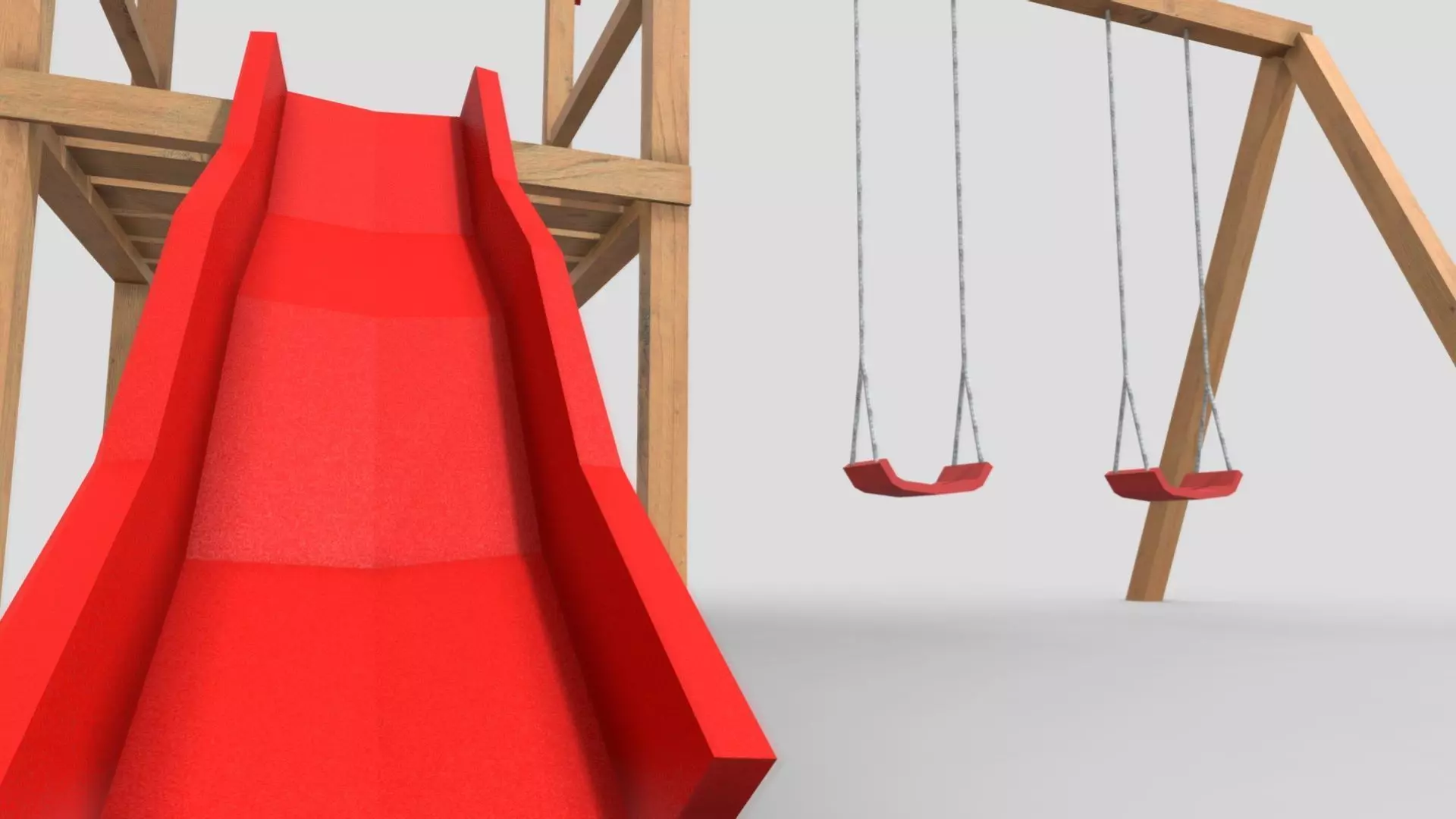 Playground Free low-poly 3D model_9