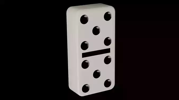 ivory domino piece 26