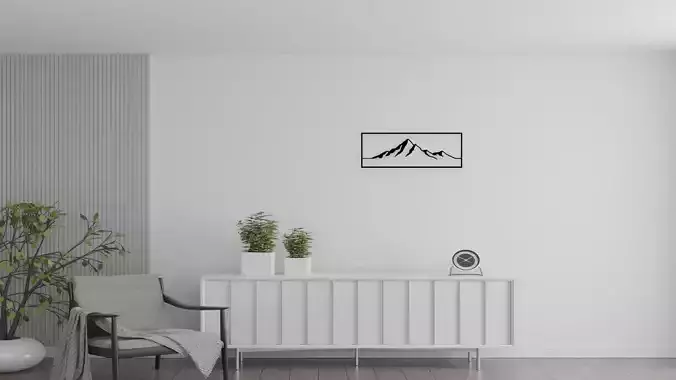 Modern Geometric Abstract Wall Art Decor