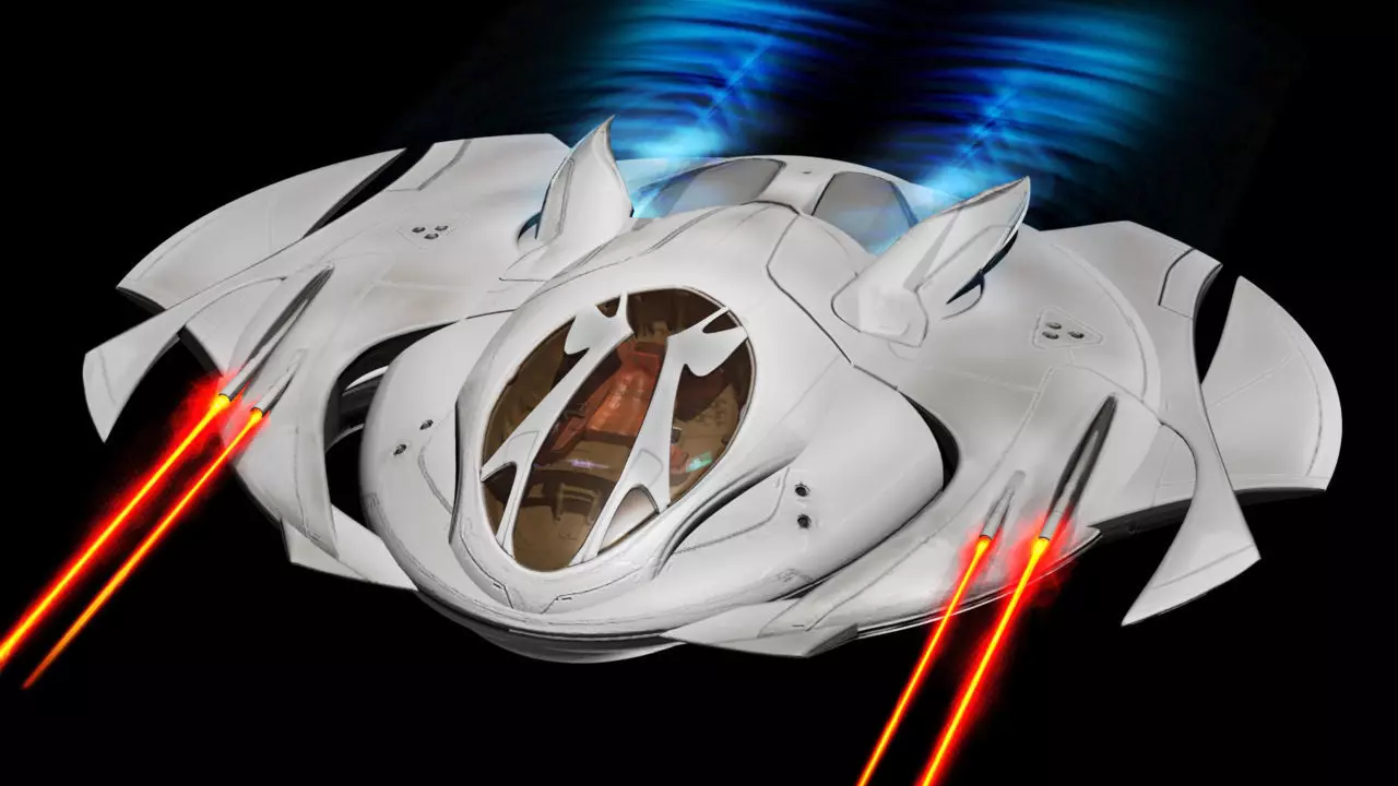 Krypton Fighter 3D model