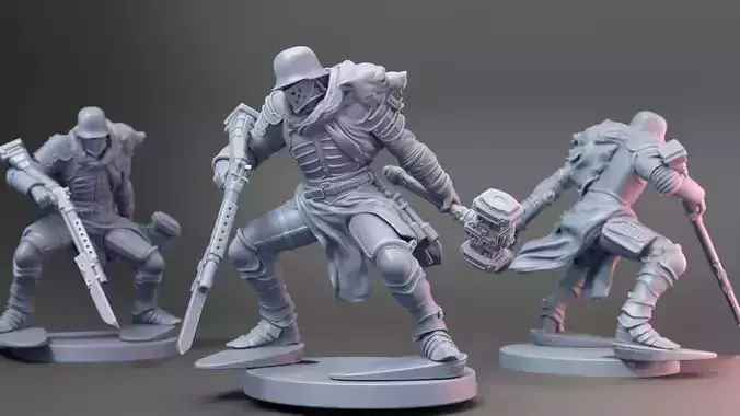  Erwald The Bear - ZUG 7 Warband - Shocktrooper