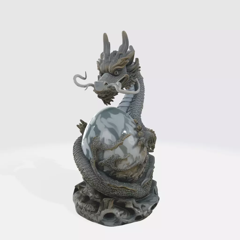 dragon stl v2 3D print model_0