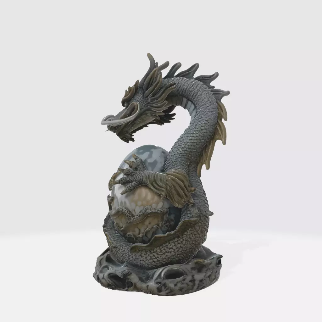 dragon stl v2 3D print model_1