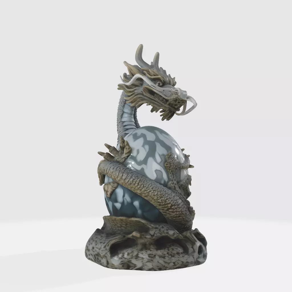 dragon stl v2 3D print model_3