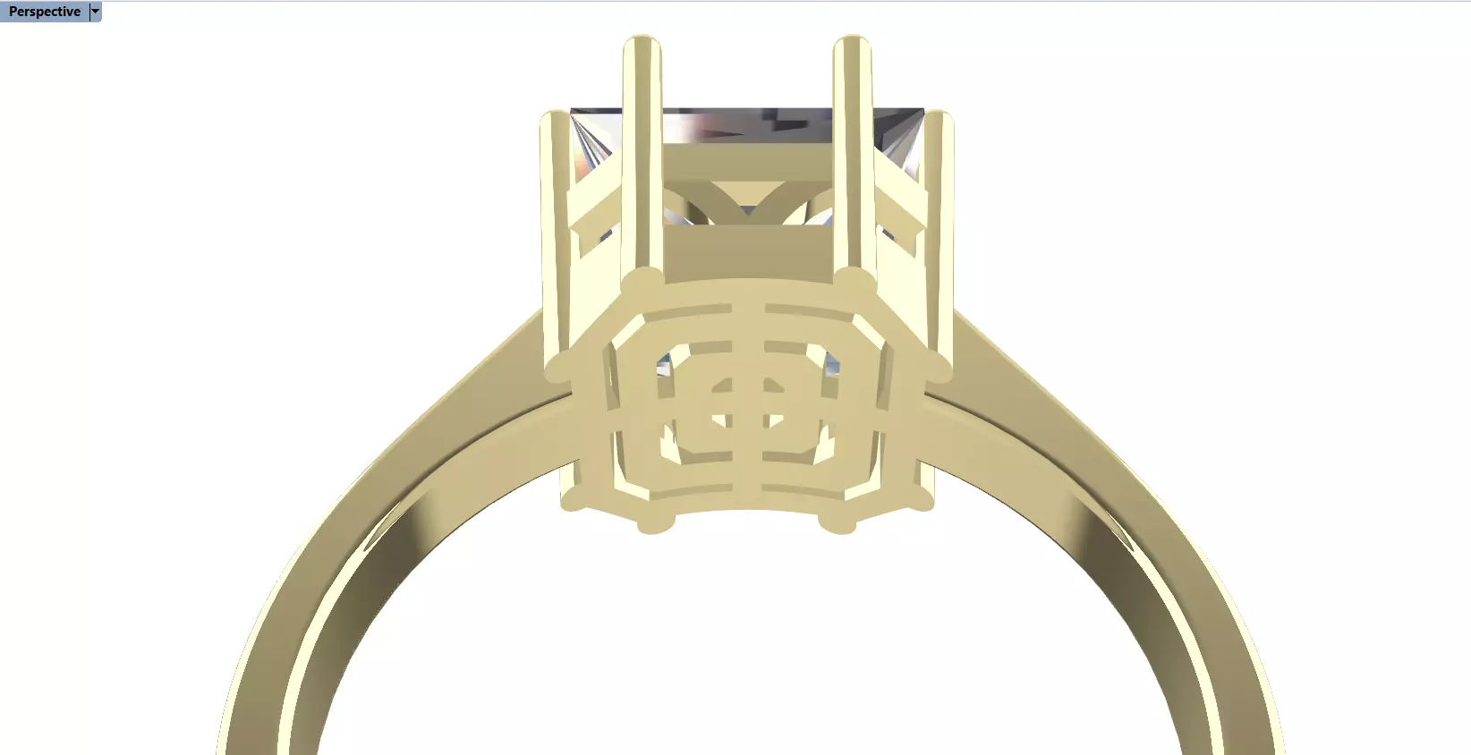 princess ring 3D print model_22