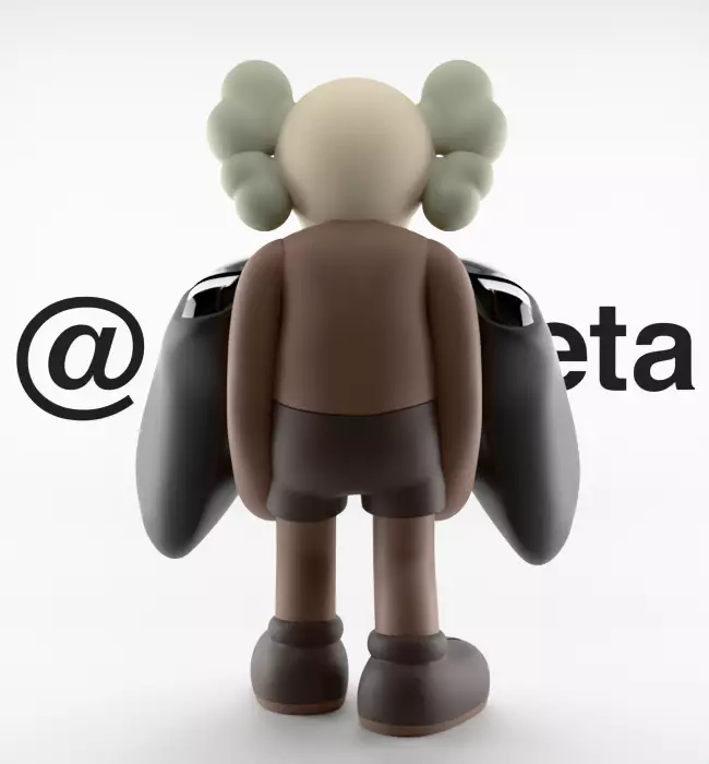 Kaws Controller Stand Xbox One Series X Microsoft for Print 3D print model_19