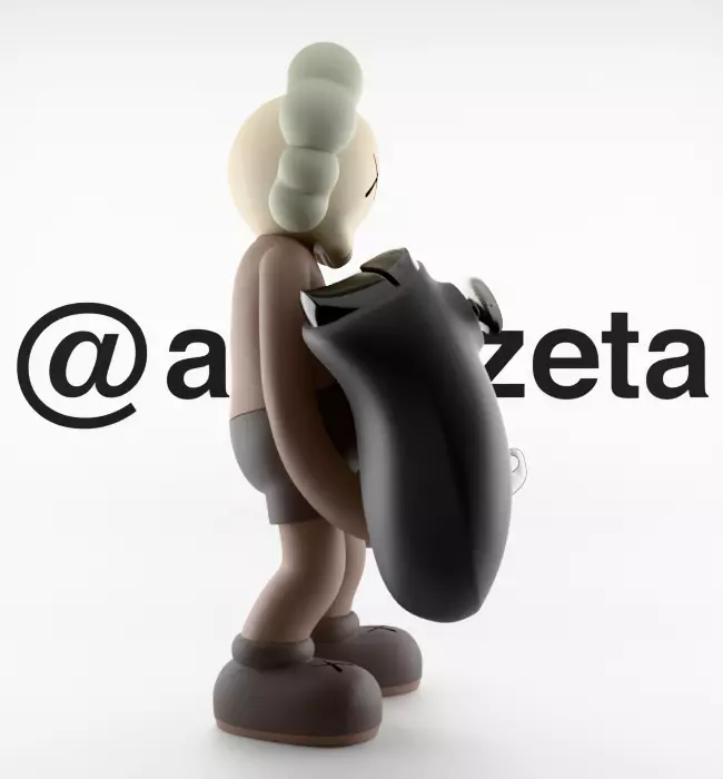 Kaws Controller Stand Xbox One Series X Microsoft for Print 3D print model_27