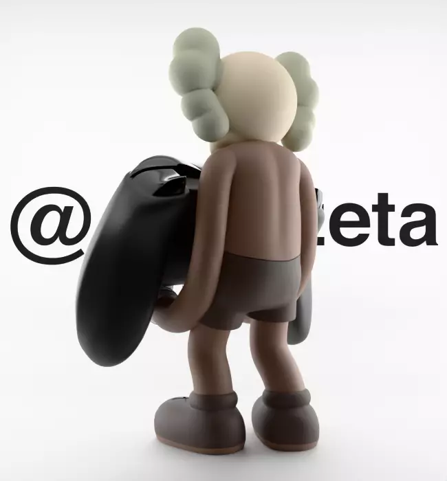 Kaws Controller Stand Xbox One Series X Microsoft for Print 3D print model_15