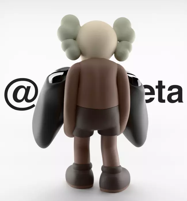 Kaws Controller Stand Xbox One Series X Microsoft for Print 3D print model_18