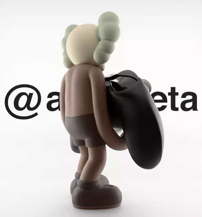 Kaws Controller Stand Xbox One Series X Microsoft for Print 3D print model_24