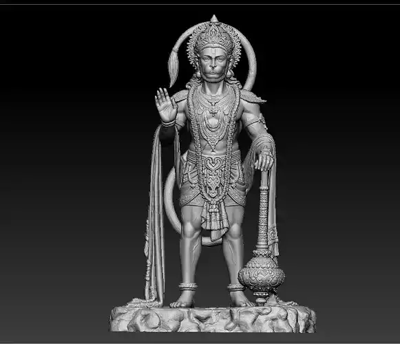 Hanuman High quality 3D print model