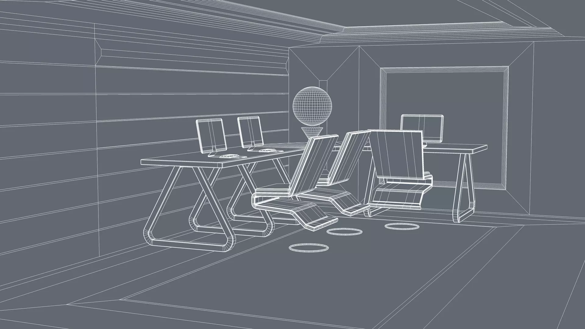 Sci Fi Room 3D model_10