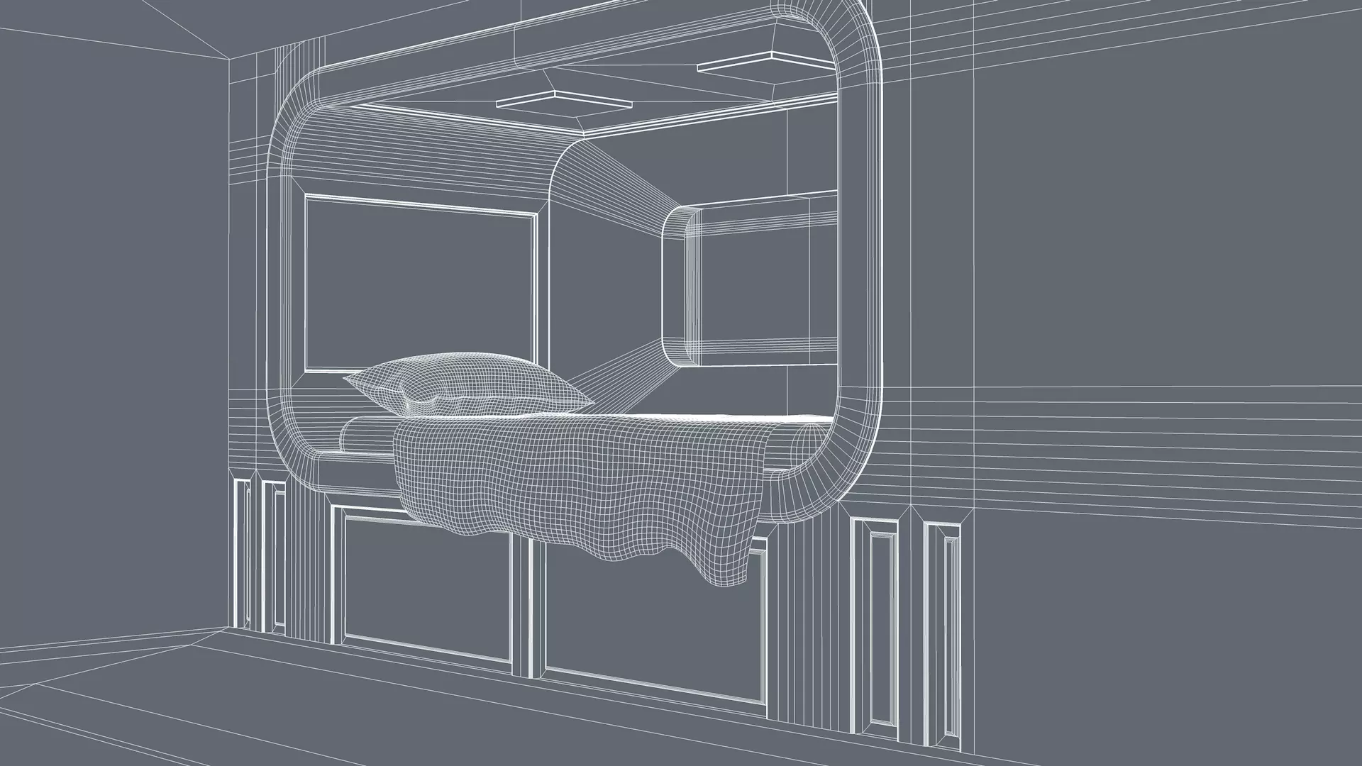 Sci Fi Room 3D model_11